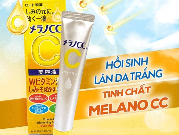 Trị thâm dưỡng sáng da hiệu quả với serum CC Melano đến từ Nhật Bản