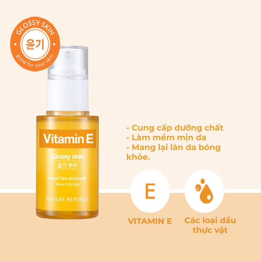 Ưu tiên lựa chọn serum trị thâm mụn chứa Vitamin E