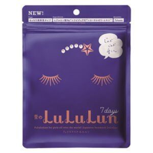 Mặt nạ giấy Lululun màu tím với thành phần chiết xuất từ hoa quả thiên nhiên có tác dụng lưu giữ độ ẩm, giúp cho làn da luôn căng mìn, khỏe mạnh